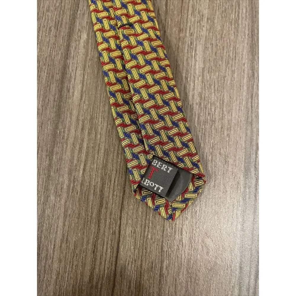 Robert Talbott Best Of‎ Class Tie Bright Colorful Silk 58x4 Inch